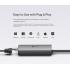 TP-Link UE302C USB Type-C to 2.5 Gigabit Ethernet Network Adapter, SuperSpeed USB 3.0 Type-C, Multi-Gigabit Connection, Plug and Play, Universal Compatibility, Scratch Resistant, Self-Storage
